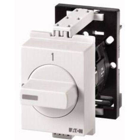 Inverseurs Contacts: 2 10 A plastron: HAND-0-AUTO 60 ° à accrochage Montage encastré en tablea EATON TM-1-15431/IVS