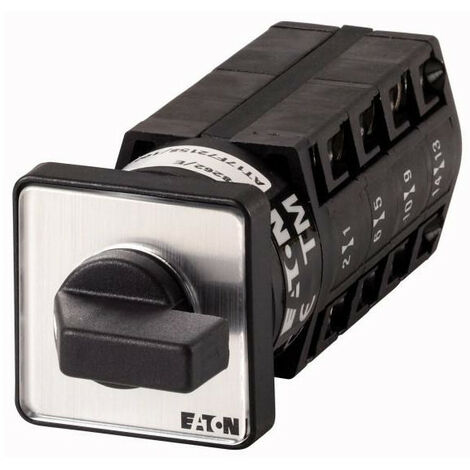 Inverseurs Contacts: 8 10 A plastron: 1-2 60 ° à accrochage Montage encastré EATON TM-4-8223/E