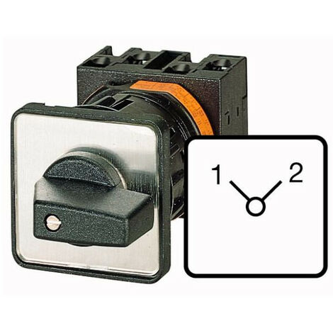Inverseurs Contacts: 8 32 A plastron: 1-2 90 ° à accrochage encastré 000001070 EATON T3-4-8223/EZ
