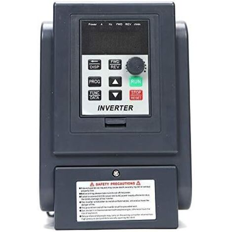 Inversor de frecuencia VSD de 5 A y 0,75 kW, 220 V CA, controlador de velocidad VFD, inversor monofásico
