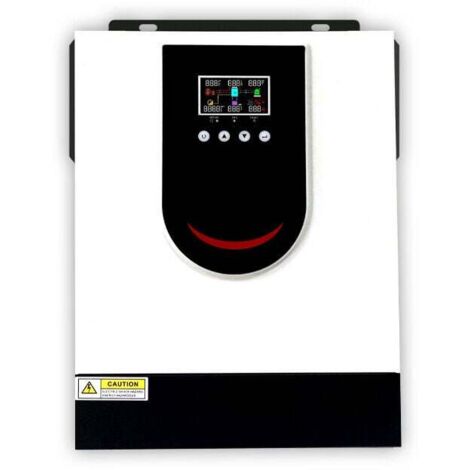 Inversor, inversor solar híbrido de 1000 W y 1500 W, inversor solar híbrido de 1000 W con controlador de carga MPPT de 40 A máx., versátil