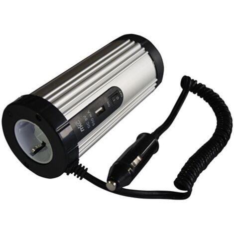 Inverter 12dc 230vca 150w usb softstart onda sinusoidale modificata melchioni 491929501