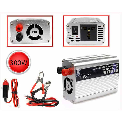 EDECOA Inverter di Potenza 1000w Power inverter 12v 220v Onda sinusoidale  modificata trasformatore di tensione : : Auto e Moto