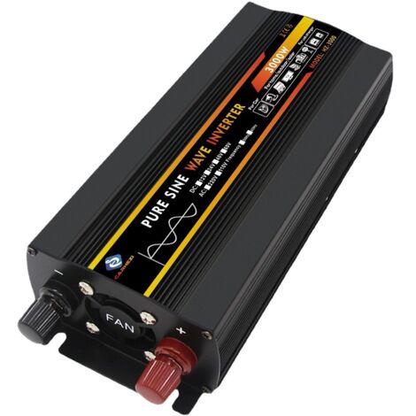 Inverter a onda positiva pura da 12 V a 110 V 500 W con display a LED