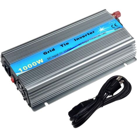 Inverter a onda sinusoidale pura impilabile MPPT da 1000 W Uscita da DC30-45V a AC90V-140V per pannello solare 36V