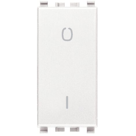 Inverter bipolaire Vimar Eikon blanc 2P 16A éclairable 20015.B
