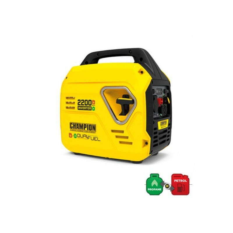 Champion - Groupe electrogene gaz 2200W 92001i-DF-EU
