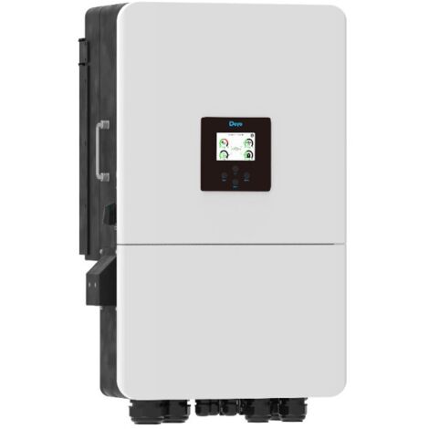 Inverter Fotovoltaico Deye Trifase Ibrido On-Grid/Off-Grid 20kW, Doppio MPPT, Senza CEI 0-21, Schermo LCD Touch, WiFi e TA Inclusi, Garanzia 10 Anni IP65 SKU-12185