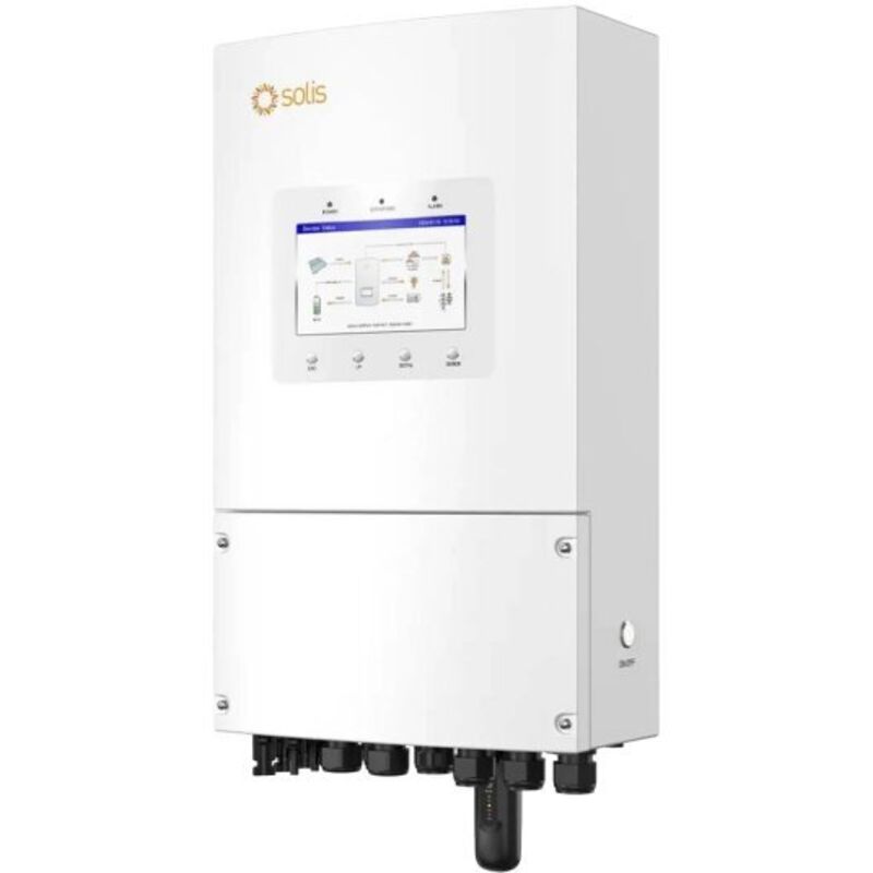 Inverter Fotovoltaico Solis Monofase Ibrido On grid off grid 6kw Ce...