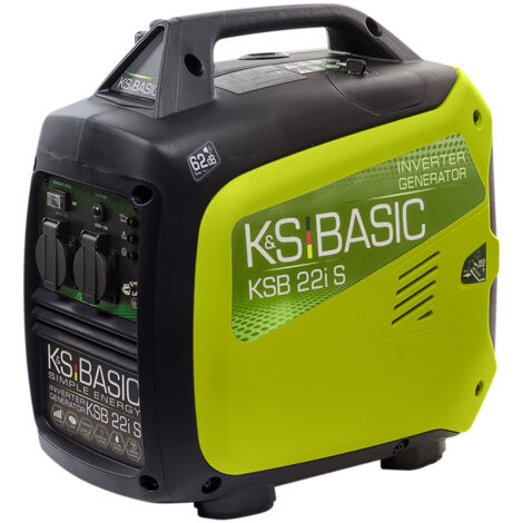Inverter generator K&S Basic KSB 22i S, 2000 W, economy mode, compact size