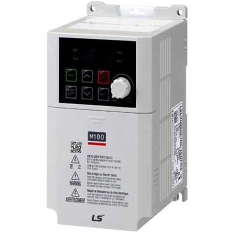 Inverter M100 1 alimentatore 230VAC, 3 uscite 230VAC 3x230VAC, 1,5kW, 7,5A - LSLV0015M100-1EOFNA