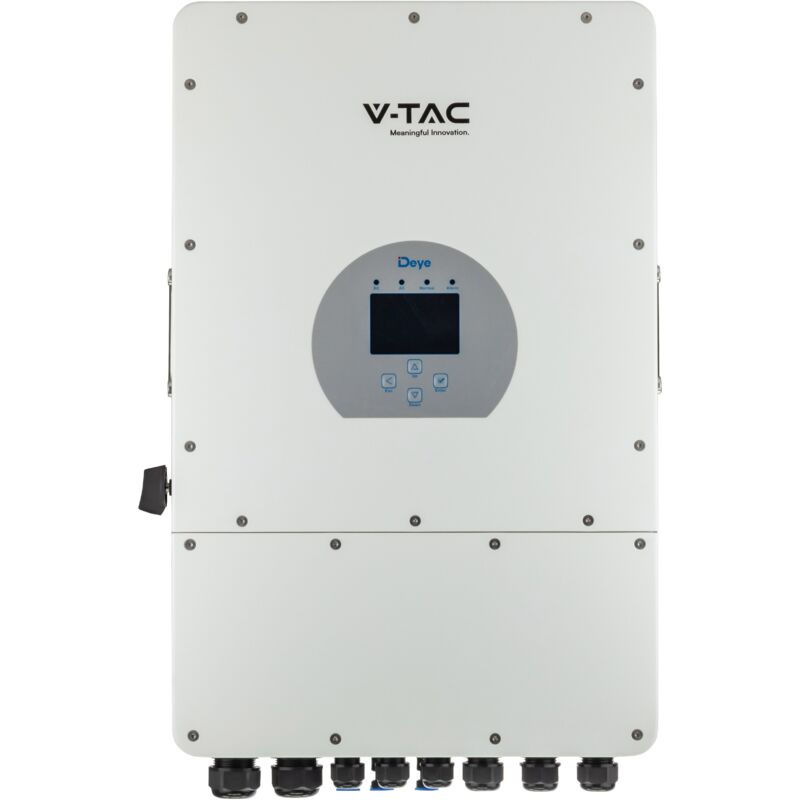 Onduleur solaire - triphasé - hybride - IP65 - garantie 8kW