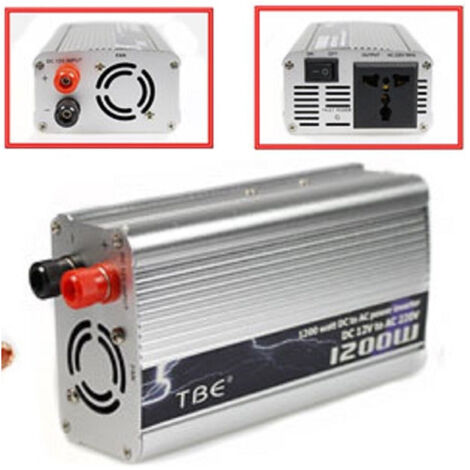 Inverter Power 1200 Watt Effective Convertier 12v To 220v Trasformer