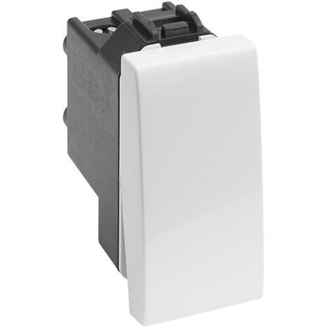 INVERTITORE UNIIPOLARE 16AX """DELIGHT""" BIANCO MAURER - CF. BUSTA