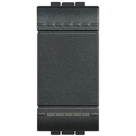 Invertitore unipolare Bticino living light 1p 16 a 230 v antracite
