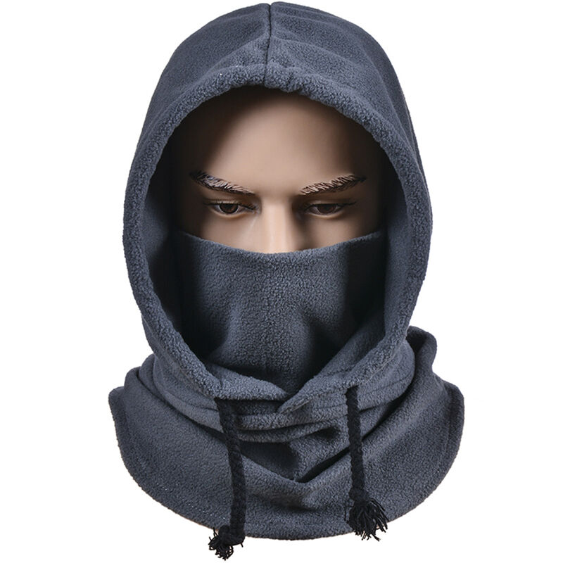 

Invierno calido polar pasamontanas deportes de invierno gorra cubierta facial calentador de cuello para ciclismo esquí motociclismo,Gris