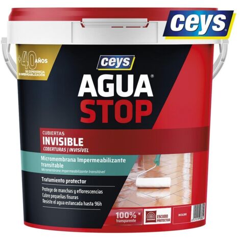 Invisible Aguastop 4l Imperméabilisant Invisible Multi-surfaces - Ceys