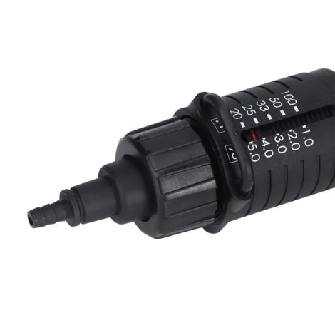 Inyector automático proporcional de fertilizantes 1-5% Bomba dosificadora G3/4