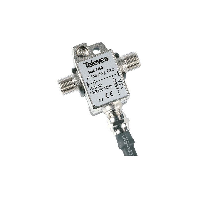 

Inyector corriente para antenas Dinova 24V 1A Gris