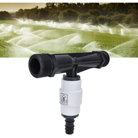 [Inyector de fertilizante] Venturi G2 con válvula de retención, inyección automática de fertilizante para riego en agricultura y jardines sin alimentación eléctrica externa.