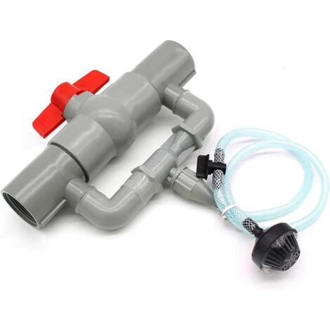 Inyector de fertilizante Venturi, interruptor de plástico, filtro, planta, huerto, pulverizador, conector de tubo de fertilizante, suministro de riego (1.5)
