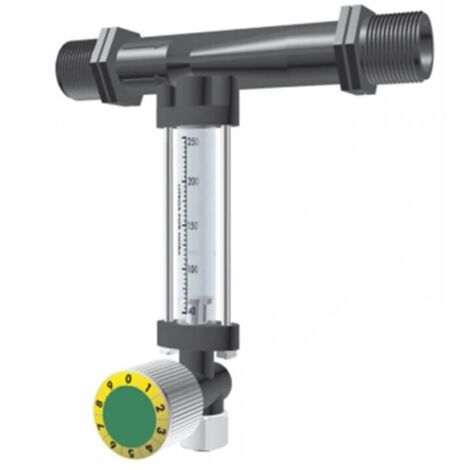 Inyector Venturi 32Ø 7mm con llave dosificadora
