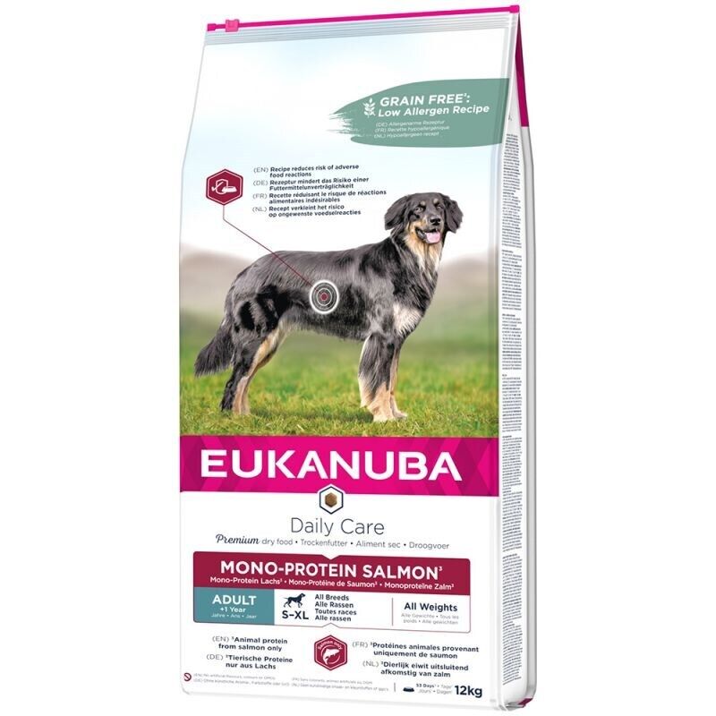 Eukanuba Dry Daily Care Adult Mono Protein Salmone12