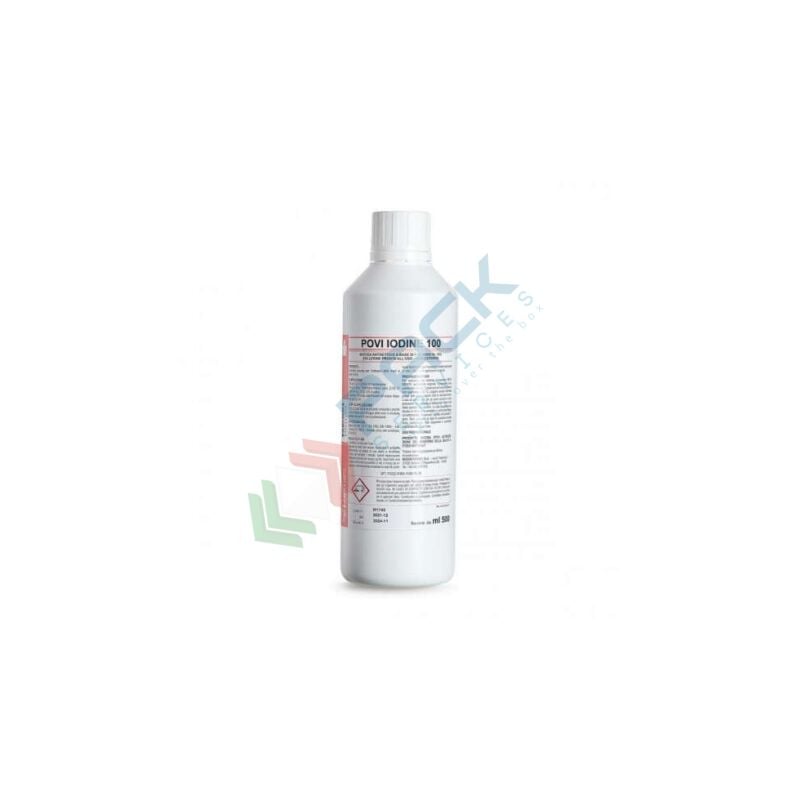 Image of Pack Services - Iodopovidone disinfettante antisettico e antibatterico pmc, flacone da 125 ml