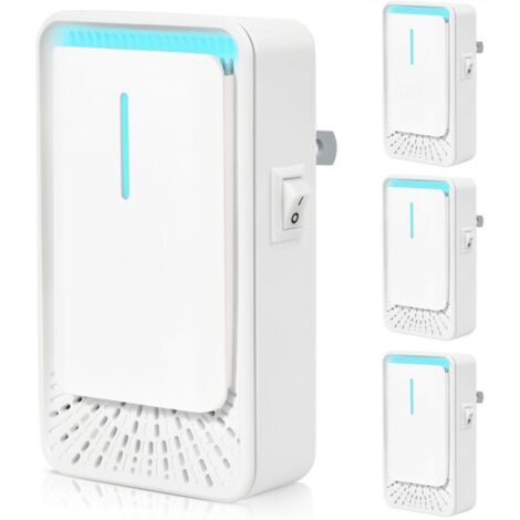 Ioniseur d'air enfichable pour la maison, la chambre, le bureau, le sous-sol,