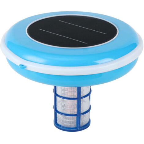 Ioniseur solaire de piscine , nettoyeur automatique de piscine aux ions de cuivre , capacité jusqu'à 35 000 gallons , équipement de nettoyage de fontaine de piscine , purificateur d'eau pour le nettoy