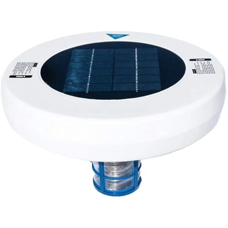 Ioniseur solaire pour piscine, purificateur d'eau en cuivre et argent, élimine les algues