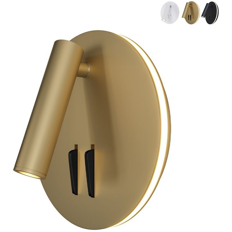 Ios 176 Technical Ios 176 Applique Liseuse led Intégrée Or Mat - Maytoni