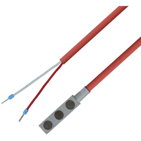 iOVEO 046MO05202 - NTC 10KOHM - Sonda magnetica di superficie con cavo in silicone fino a 200°C, 2 metri