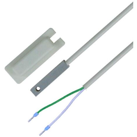 iOVEO 048OF02202 - PT1000 - Sonda di superficie con tappo di protezione autoadesivo, sensore di temperatura, sensore, cavo in PVC, 2 metri