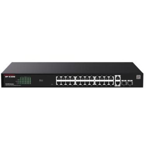 Ip-Com SWITCH IP-COM G2228P-24-410W 26P GIGABIT ETHERNET + 2P SFP CLOUD MANAGED PoE budget tot. 410W