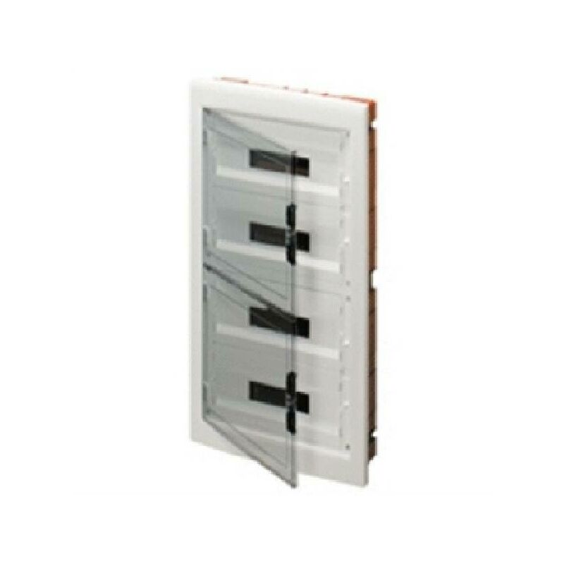 Gewiss - GW-40611 Tableau de distribution avec porte fumée encastrée 72M IP40