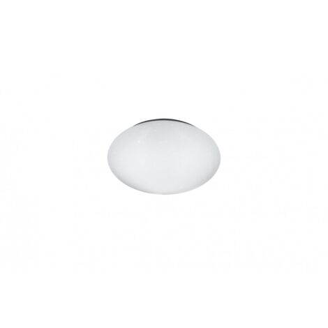 IP44 dimmbare LED-Deckenleuchte Putzweiß Glitter Ø27 cm Trio Lighting