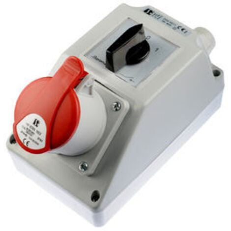 IP44-Installationssatz mit OI-Trennschalter, 16 A, 3P+N+PE, M25-Kabelverschraubung ZI22\R211
