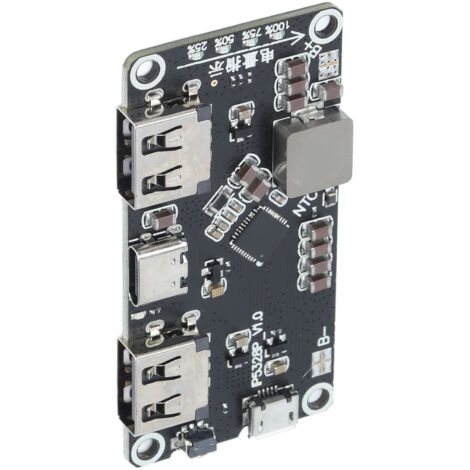 IP5328P Schnelllademodul, 3,7 V auf 5 V/9 V/12 V Boost-Ladeplatine für Akkus