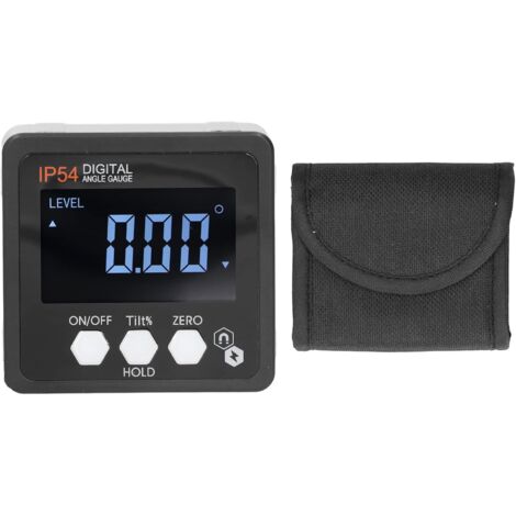 IP54 Digitaler Winkelmesser 4x90° Digitaler Winkelmesser mit magnetischer und LCD-Anzeige