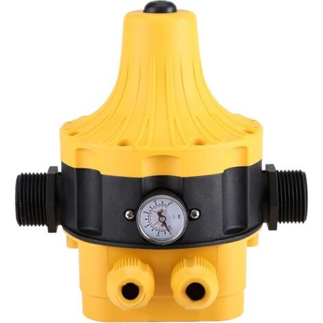 IP65 220V electronic pressure switch - Automatic water pump control - With pressure gauge