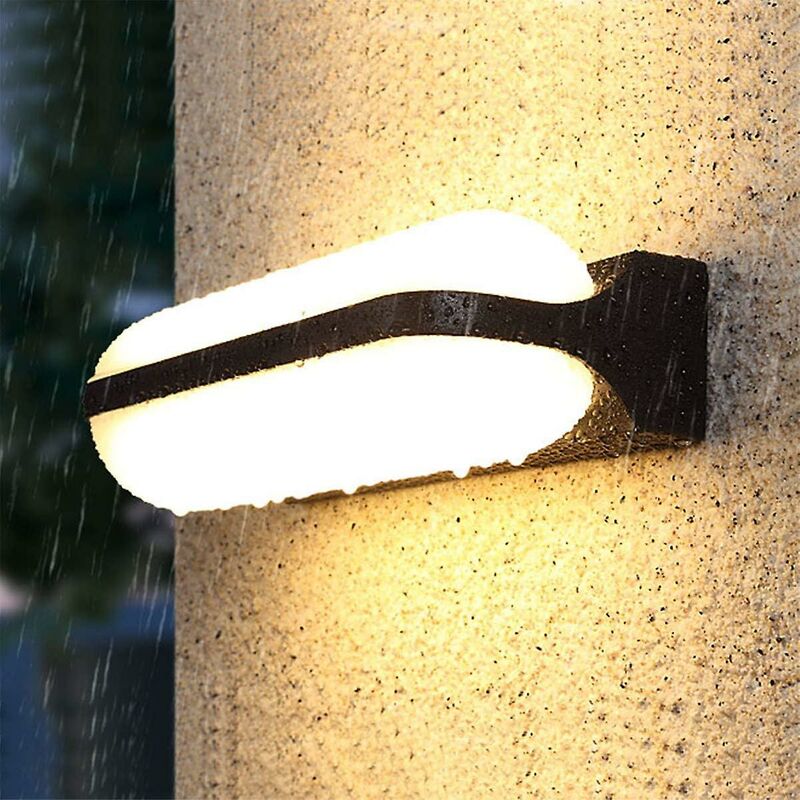 Ip65 Led Outdoor Wall Light Modern Waterproof Wall Lamp / Aluminum / 3000k Warm White / Led Wall Light