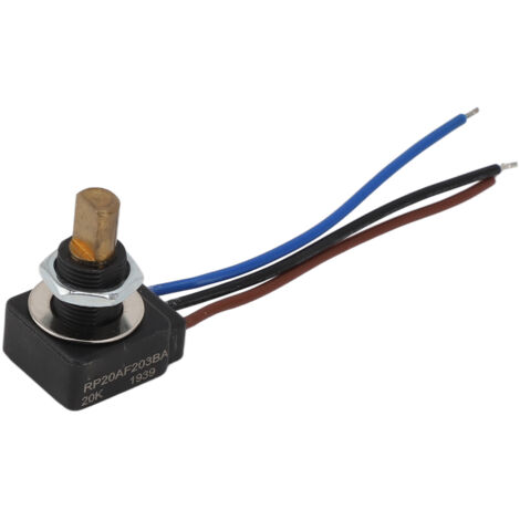 IP65 wasserdichtes Drehpotentiometer, 0,25 W, 320° Drehwinkel, lineare Einstellung, einstellbarer Widerstand