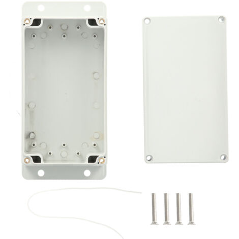 IP65 Wasserdichtes Schutzgehäuse für die Außenmontage von Elektronikgeräten – Abmessungen 158 x 90 x 64 mm mit F2-2-Eingang