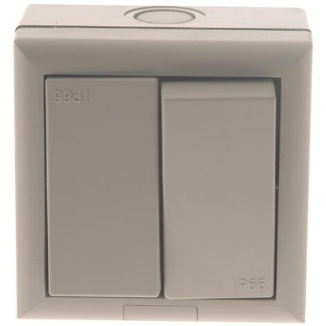 IP66 2-Way Switch 1-Gang SMJE62G2B
