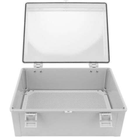 IP66/IP65 Wasserdichte, transparente elektrische Anschlussdose aus Kunststoff mit Clipverschluss