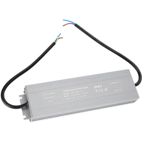 IP67 wasserdichtes 100-W-12-V-LED-Netzteil, schlanker 100–240-V-Wechselstromtransformator, wasserdichter LED-Treiber