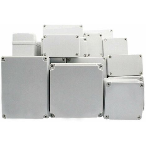 GasSaf ABS Junction Box - IP67 Waterproof, 300x200x134mm, With Mounting Plate & Cable Glands - Electrical Enclosure - View #3