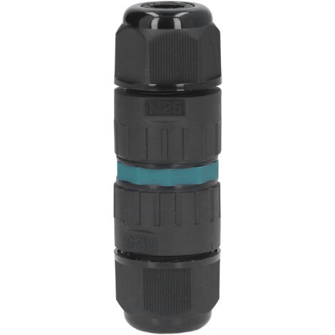 IP68 wasserdichter Außensteckverbinder, 5-poliger gerader Schnellverbinder 10–14 mm