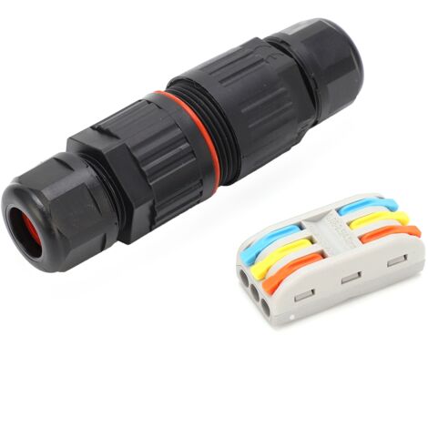 IP68 Wasserdichter, flammhemmender PA66-Kabelverbinder für Beleuchtung CDF-200/3 (23er-Packung)